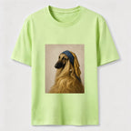 Pearl Earring Afghan Hound Classic T-Shirt