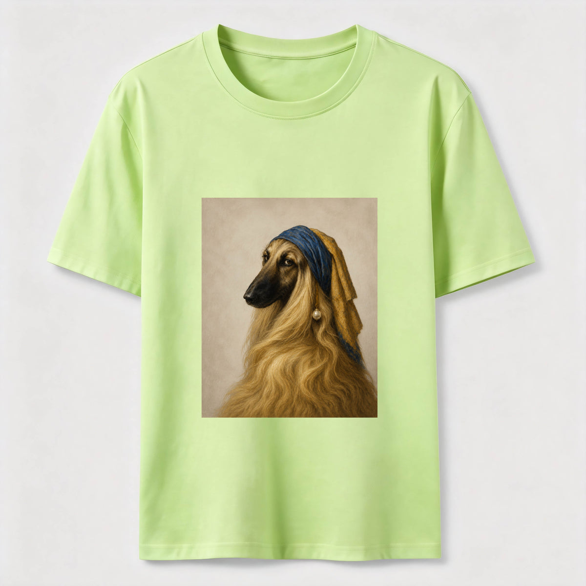 Pearl Earring Afghan Hound Classic T-Shirt