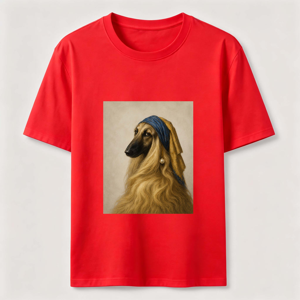 Pearl Earring Afghan Hound Classic T-Shirt
