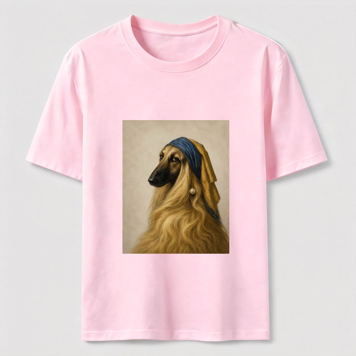 Pearl Earring Afghan Hound Classic T-Shirt