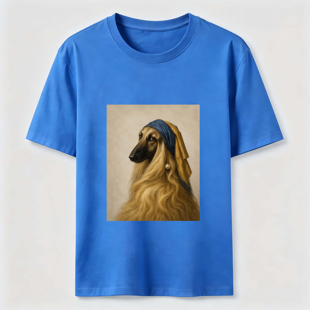 Pearl Earring Afghan Hound Classic T-Shirt
