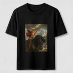 Brave Chihuahua Horseback Classic T-Shirt