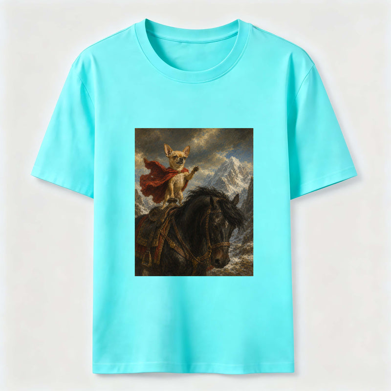 Brave Chihuahua Horseback Classic T-Shirt