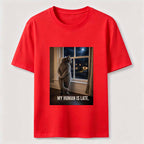 My Human Is Late Cat Classic T-Shirt