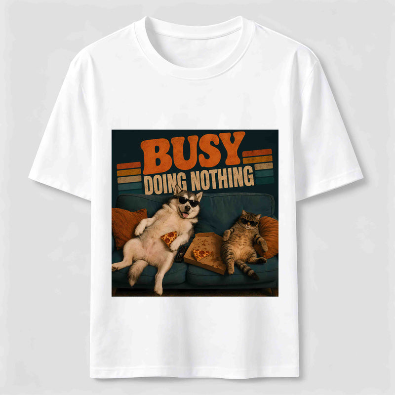 Cat Society Live Love Nap Classic T-Shirt