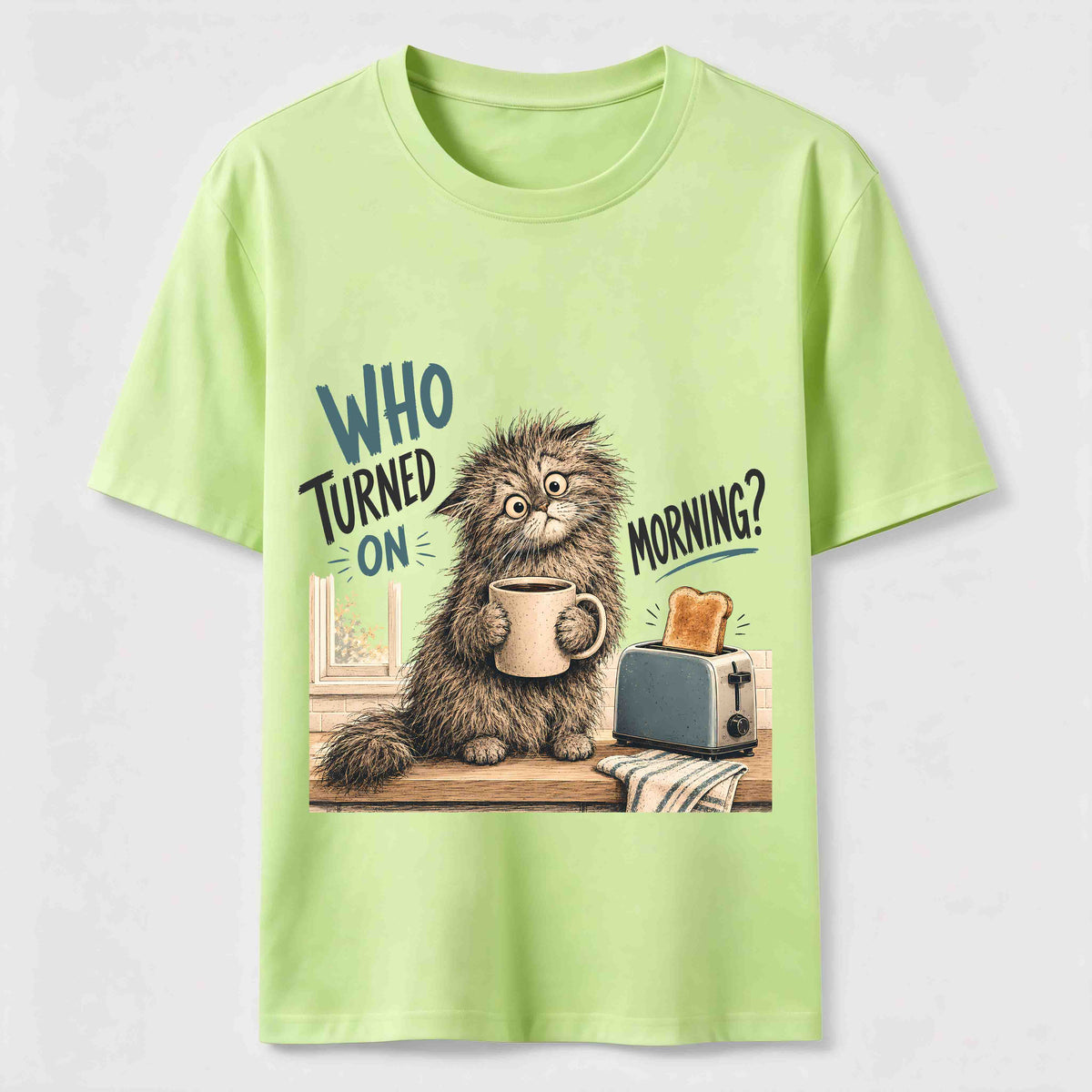 Who Turned On Moring Classic T-Shirt