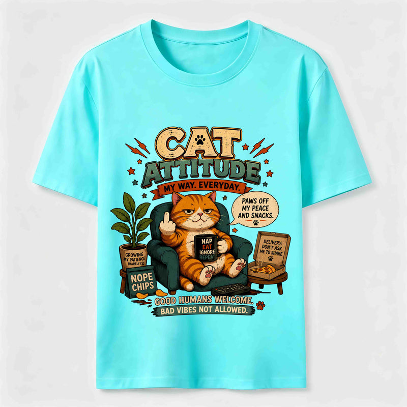 Cat Attitude Classic T-Shirt