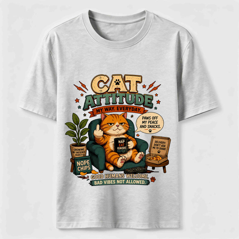 Cat Attitude Classic T-Shirt