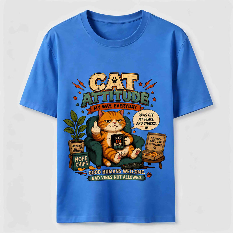 Cat Attitude Classic T-Shirt