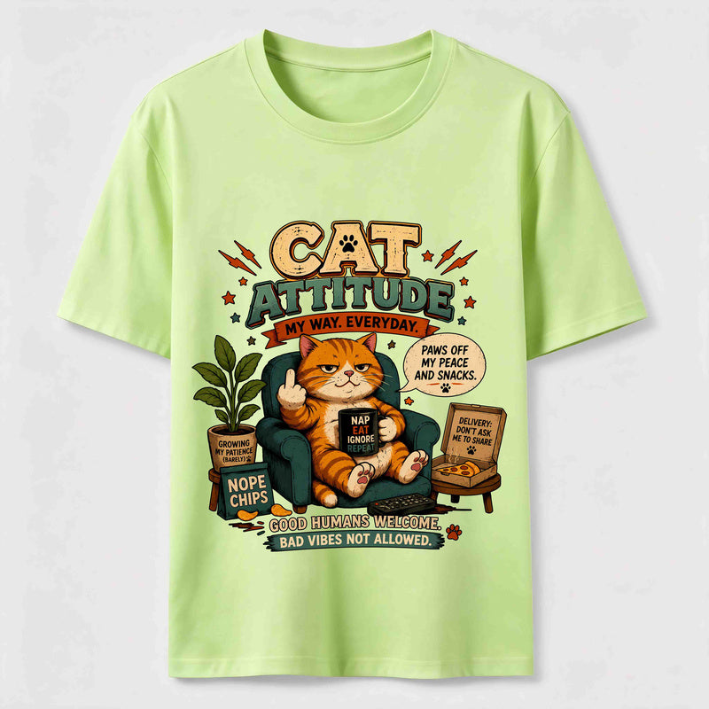 Cat Attitude Classic T-Shirt