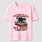 Trying to Get My Shit Together Cat Classic T-Shirt