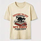 Trying to Get My Shit Together Cat Classic T-Shirt