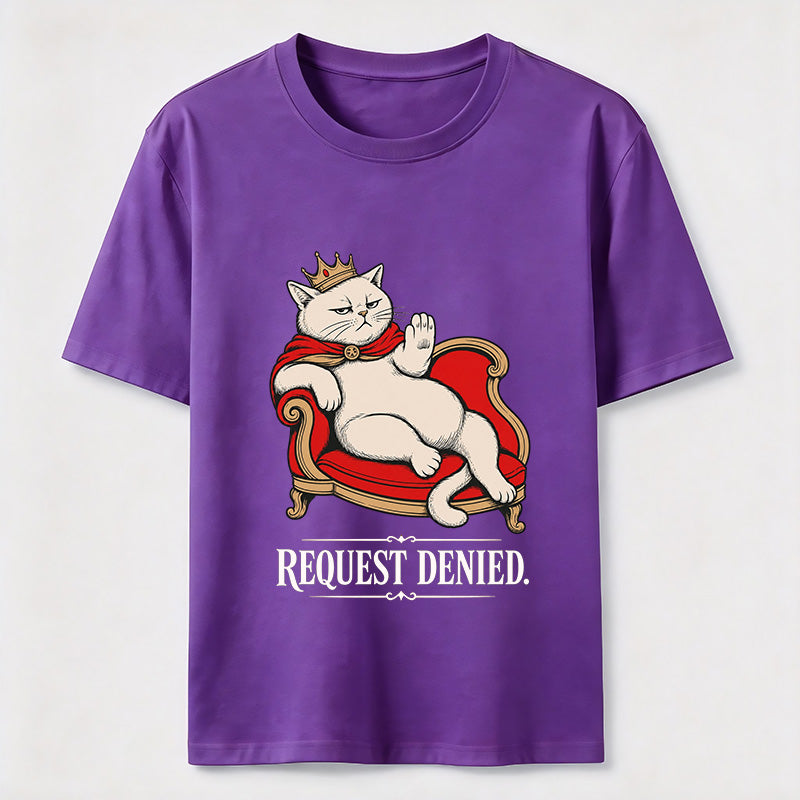 Request Denied Royal Cat Classic T-Shirt