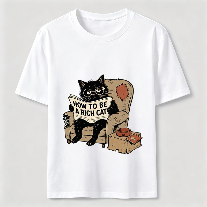 How to Be a Rich Cat Classic T-Shirt