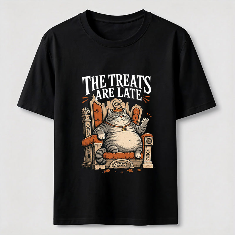 The Treats Are Late Cat Classic T-Shirt