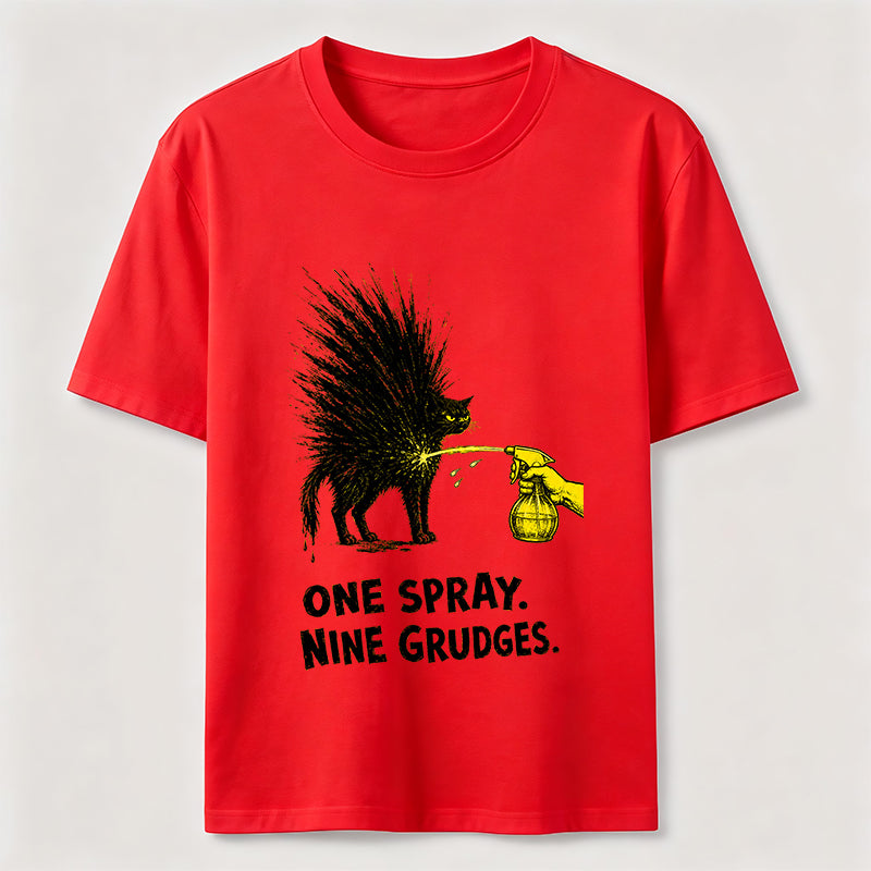 One Spray Nine Grudges Cat Classic T-Shirt