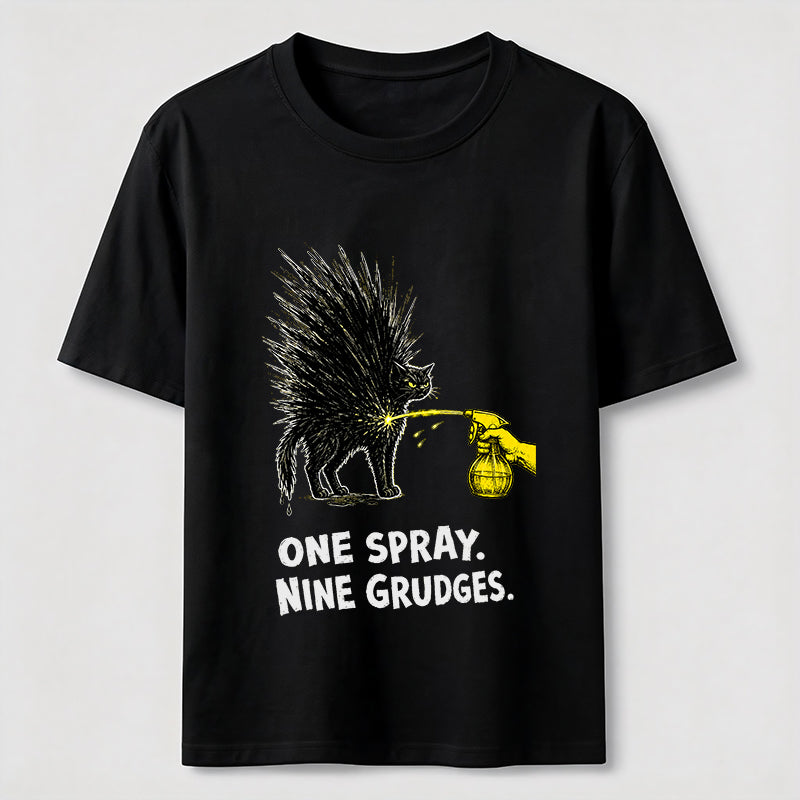 One Spray Nine Grudges Cat Classic T-Shirt