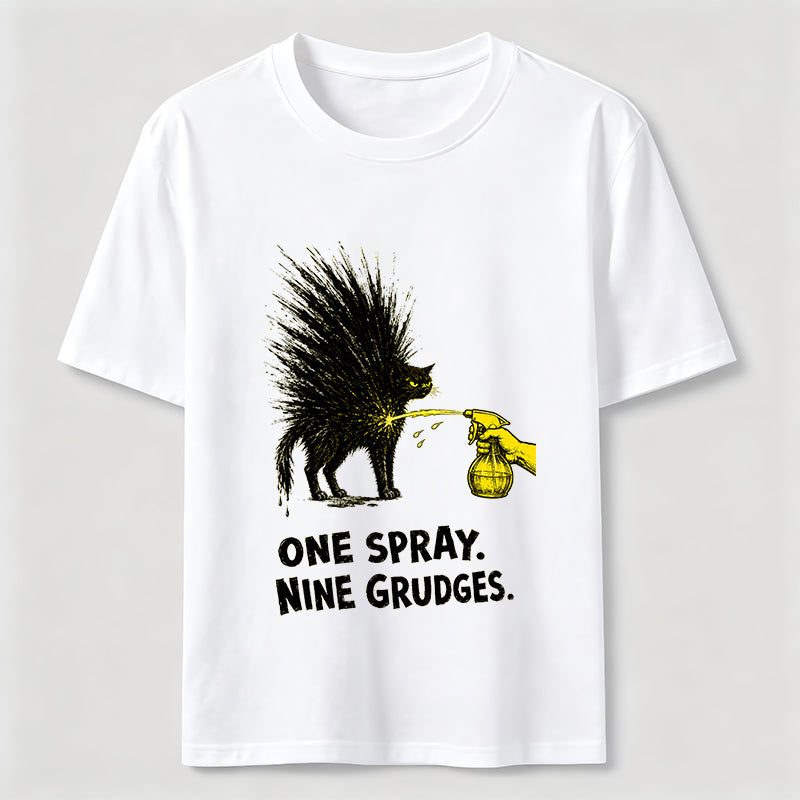 One Spray Nine Grudges Cat Classic T-Shirt