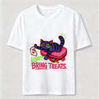 Love Means Treats Cat Classic T-Shirt