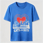 Cats on Keys Music Cat Classic T-Shirt