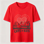 Cats on Keys Music Cat Classic T-Shirt
