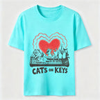 Cats on Keys Music Cat Classic T-Shirt