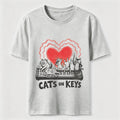 Cats on Keys Music Cat Classic T-Shirt