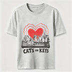 Cats on Keys Music Cat Classic T-Shirt