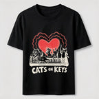 Cats on Keys Music Cat Classic T-Shirt