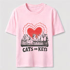 Cats on Keys Music Cat Classic T-Shirt