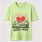 Cats on Keys Music Cat Classic T-Shirt