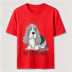 No Socks Here Basset Hound Classic T-Shirt