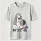 No Socks Here Basset Hound Classic T-Shirt