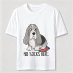 No Socks Here Basset Hound Classic T-Shirt