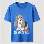 No Socks Here Basset Hound Classic T-Shirt