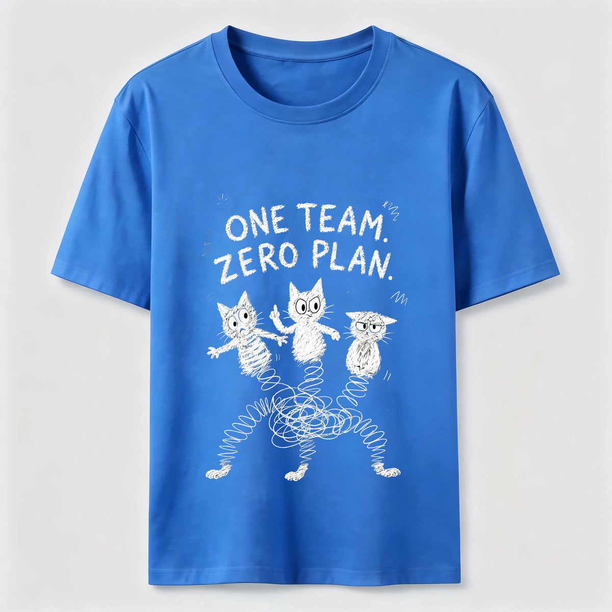 One Team Zero Plan Cat Classic T-Shirt