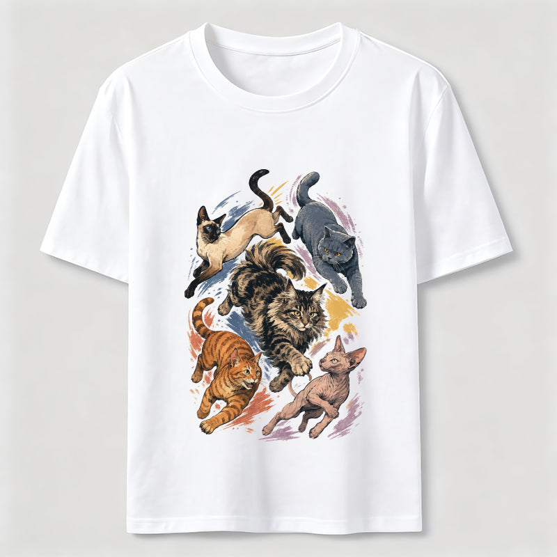 Cat Chase Squad Classic T-Shirt