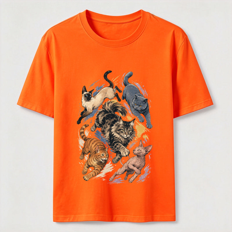Cat Chase Squad Classic T-Shirt