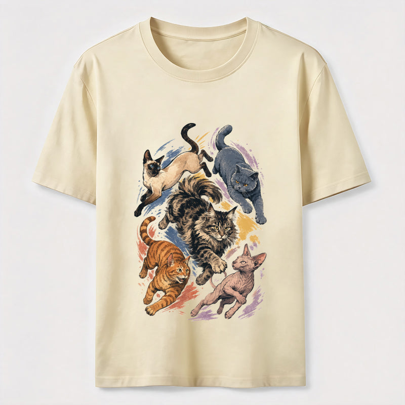 Cat Chase Squad Classic T-Shirt