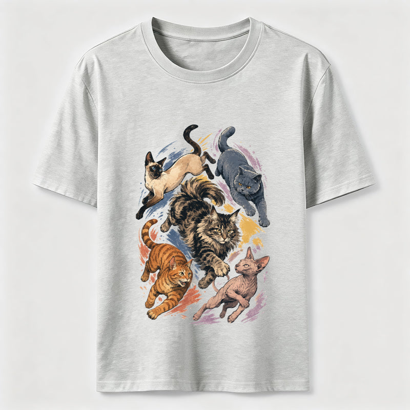 Cat Chase Squad Classic T-Shirt