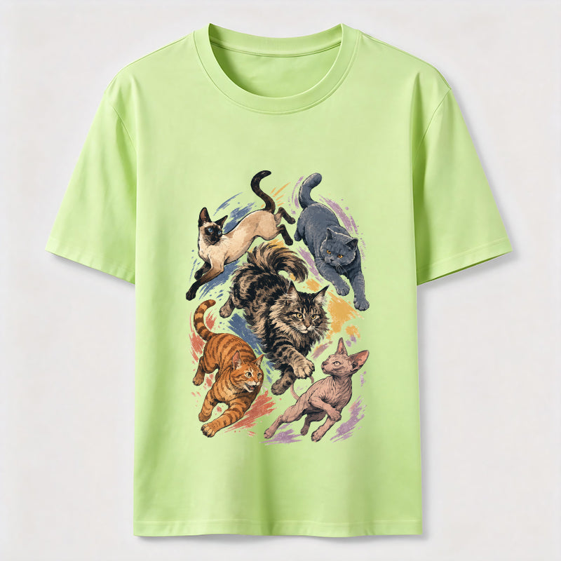 Cat Chase Squad Classic T-Shirt