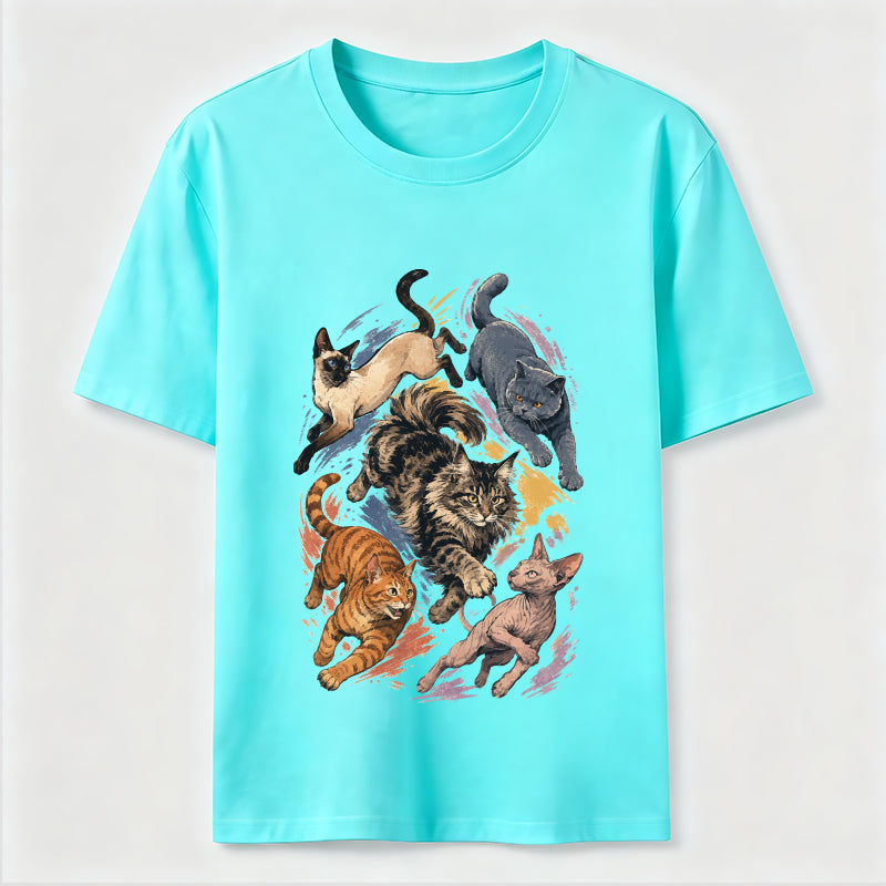 Cat Chase Squad Classic T-Shirt