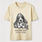 Low Battery Still Loyal Dog Classic T-Shirt