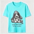 Low Battery Still Loyal Dog Classic T-Shirt
