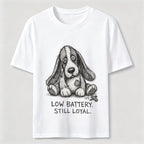 Low Battery Still Loyal Dog Classic T-Shirt