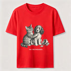 No Witnesses Cat and Dog Classic T-Shirt
