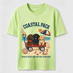 Coastal Pack Labrador Beach Day Classic T-Shirt