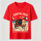 Coastal Pack Labrador Beach Day Classic T-Shirt