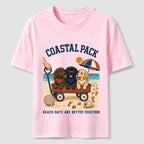 Coastal Pack Labrador Beach Day Classic T-Shirt