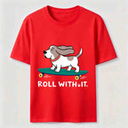Roll with It Skate Dog Classic T-Shirt